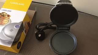 Lakeland mini pancake maker [upl. by Petracca]