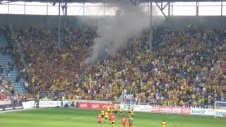 1FC Magdeburg  Borussia Dortmund DFB Pokal 2007 Pyrotechnik [upl. by Faludi]