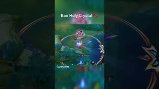 Power of Holy Crystal ✅️💀 mobilelegends mobilelegendsbangbang mlbbcreatorcamp mobilelegend mlbb [upl. by Stacey]