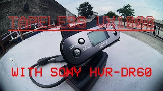 TAPELESS VX1000 USING SONY HVRDR60 [upl. by Lasky]