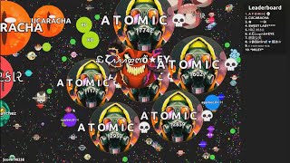 A ATOMIC video ☢️  Agario SOLO FFA [upl. by Atile711]