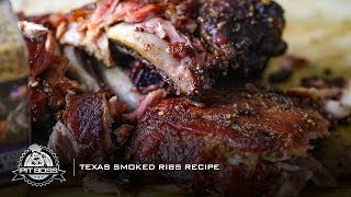 How to make Texas Smoked Ribs on your Pit Boss [upl. by Merline]