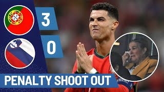 Portugal Vs Slovenia Full Penalty Shoot Out  Euro 2024 Highlights [upl. by Rowley]