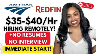 I TRIED IT START SAME DAY WITH NO INTERVIEW I AMTRAK WORK FROM HOME JOB 2024 [upl. by Hsaka895]