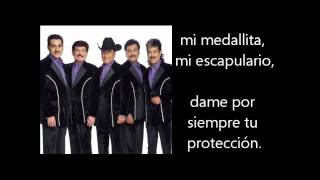 Los Tigres Del Norte  Mi Buena Suerte Letra Lyrics [upl. by Ecnarrot433]