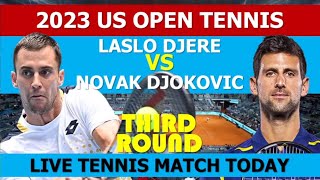 Djokovic vs Djere  US open 2023 [upl. by Rimidalv]