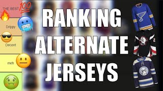 Ranking NHL Alternate Jerseys Tier list  202223 [upl. by Atinihc622]