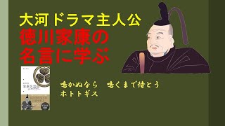 【どうする家康】大河ドラマ主人公・徳川家康の名言に学ぶ（プレミア教養TV） [upl. by Akinimod]