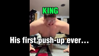 His first pushup… [upl. by Oberstone637]