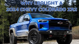 Why I BOUGHT A 2024 Chevy Colorado ZR2 INSTEAD of ANY Other Truck [upl. by Pearce]