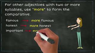 The Comparative Form of Adjectives [upl. by Kcirednek]