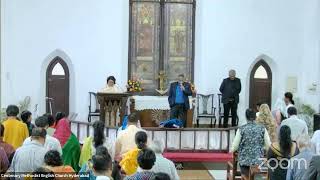 21st July 2024 Centenary Methodist English Church Hyderabads Morning worship service [upl. by Ahsyekat]