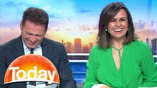 Hosts lose it over 93yearolds raunchy joke [upl. by Imeaj]