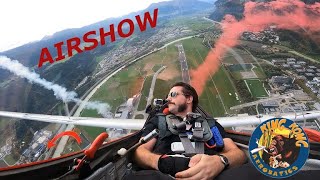 Airshow beim Flughafenfest Innsbruck [upl. by Hanahsuar143]