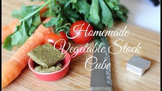 Homemade Vegetable Stock Cube Very Easy [upl. by Gosnell]