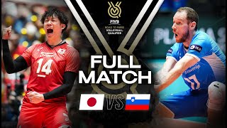 🇯🇵 JPN vs 🇸🇮 SLO  Paris 2024 Olympic Qualification Tournament  Full Match  Volleyball [upl. by Millan]