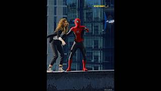 SpiderMan No Way Home   Peter X MJ  JUST SWING ME  shorts marvel [upl. by Isborne388]