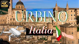 Urbino Citta Italy Beautiful Drone amp Aerial Video Tour of Urbino Italia in 4k [upl. by Esmeralda]