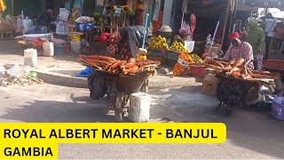 ALBERT MARKET  BANJUL  GAMBIA  8  BINU [upl. by Attenborough]