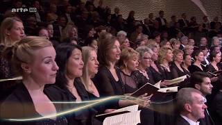 Inaugural Concert of the Elbphilharmonie in Hamburg  Beethoven Symphonie No9 Finale [upl. by Olram]