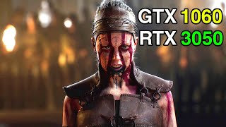 GTX 1060 3GB  RTX 3050 8GB  Senua’s Saga Hellblade 2 [upl. by Anatnahs]