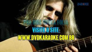 Oswaldo Montenegro Agonia Karaoke karaoke version  Visite o site wwwtvkaraokecombr [upl. by Swec]