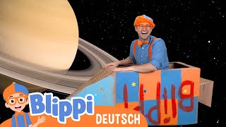 Blippi Deutsch  Blippi erforscht das Sonnensystem  Abenteuer und Videos für Kinder [upl. by Jody]