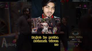 Rajat Dalal ko patka Avinash vivan ne 🔥 [upl. by Ardnoet]