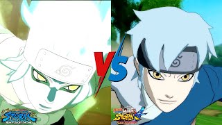 Mitsuki Sage Mode Comparison in Naruto Storm Connections Vs Naruto Ultimate Ninja Storm 4 [upl. by Lanni]