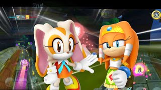 INTENSE Cream and Tikal  Sonic Forces Speed Battle 2 YEARS OF MY CHANNEL  Widescreen [upl. by Patty]