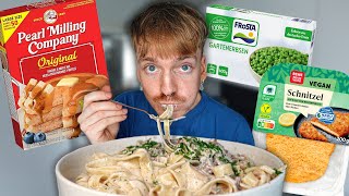 Food Diary  Alles Vegan Waffeln Schnitzel Tortellini uvm [upl. by Aneehsirk627]