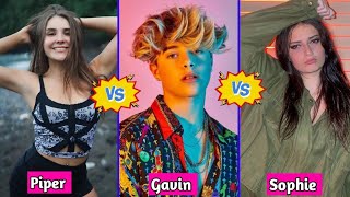 Gavin Magnus vs Sophie Fergi vs Piper Rockelle Lifestyle Comparison 2024 [upl. by Darcia]