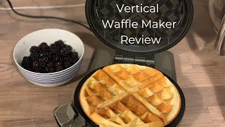 Cuisinart Vertical Waffle Maker Review [upl. by Encrata]