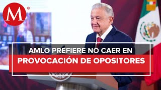 AMLO no asistió a ceremonia de Medalla Belisario Domínguez para evitar “humillación” [upl. by Barrington]