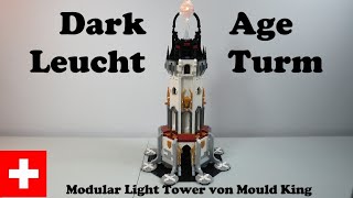 MOULD KING  NovaTown Serie  16055 MidAgeWorld Central Lighthouse  Review [upl. by Charlena143]