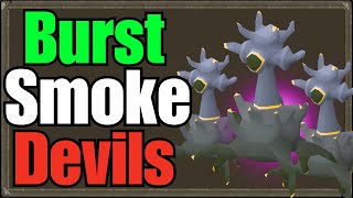 How To Stack And Burst Smoke Devils Quick Guide [upl. by Pahl]