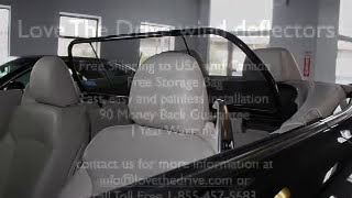 Lexus IS 250 amp 350 convertible wind deflector install video designed by Love The Drive [upl. by Dorotea268]