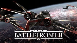 JUGANDO con CAZAS en STAR WARS BATTLEFRONT 2 [upl. by Adelle851]