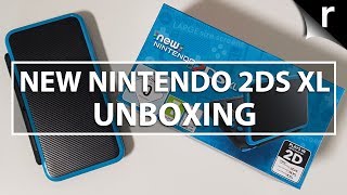 New Nintendo 2DS XL unboxing and handson [upl. by Fabozzi]