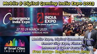 Mobile and Digital Gaming India Expo 2023  TicketTiming Full Info [upl. by Ronny]