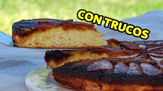 🔸 TORTA invertida de MANZANA sin TACC receta fácil [upl. by Enailuj]