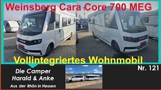 🇩🇪121 Weinsberg Cara Core 700 MEG [upl. by Skcirdnek]