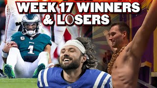 The Real Winners amp Losers from NFL Week 17 [upl. by Karil317]