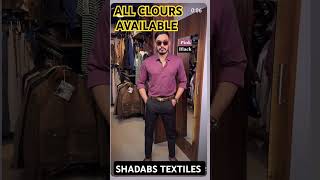 COIT PANT COMBINATION SHIRT PANT COMBINATION SHADABS TEXTILES [upl. by Arrio]