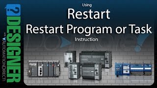 AutomationDirect Domore Designer Using the RESTART Instruction [upl. by Yablon]