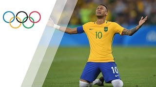 Neymar penalty seals gold for hosts  Rio 2016 Olympic Games [upl. by Hermina309]