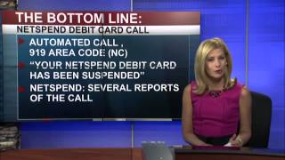 The Bottom Line NetSpend debit card call [upl. by Yenial744]