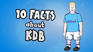 10 facts about Kevin De Bruyne you NEED to know [upl. by Hairom]