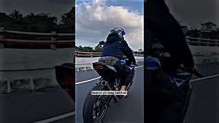 Gokill‼️ Ketika motor zx25r pake knalpot pipa panjang 1 meter🗿 viral zx25r motovlog shorts [upl. by Oicelem]