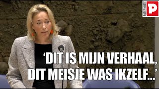 Kamer MUISSTIL Justitiestas Ingrid Coenradie PVV vertelt hoe ze MISBRUIKT werd [upl. by Fortunato746]